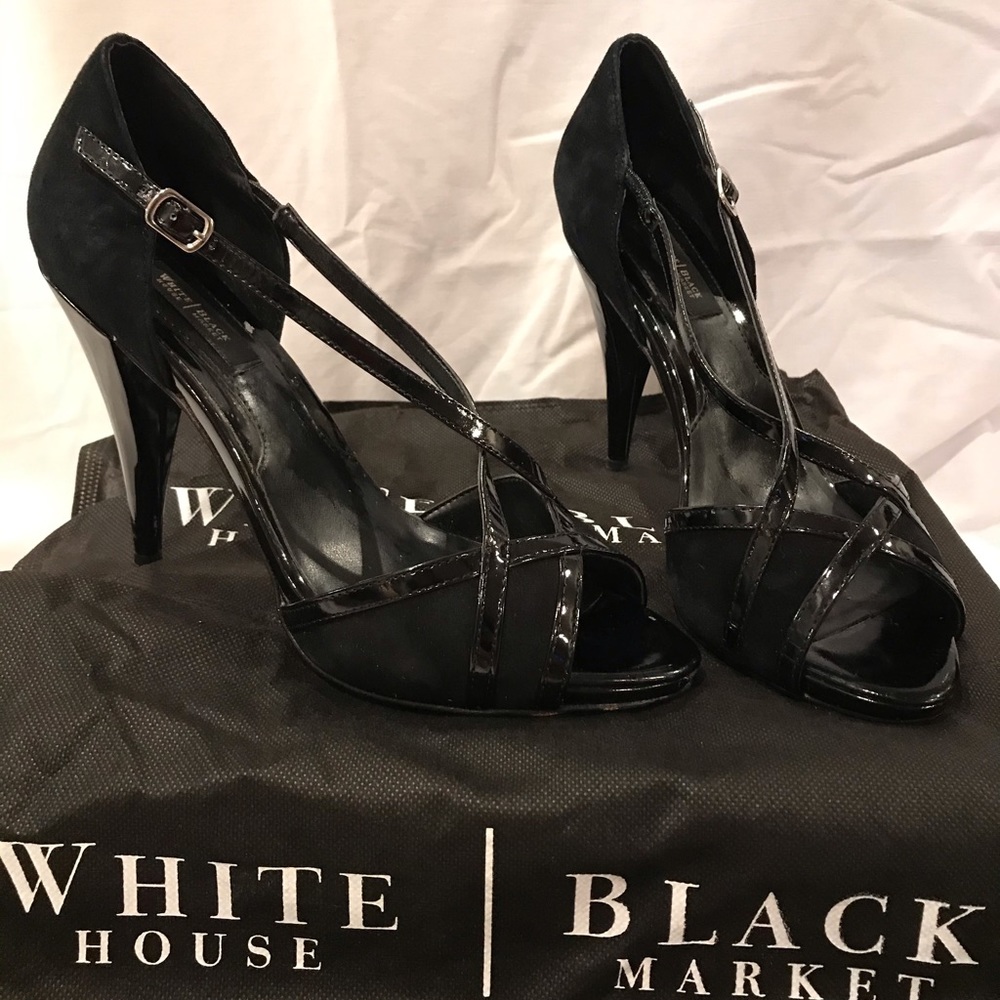 White House black market black heels